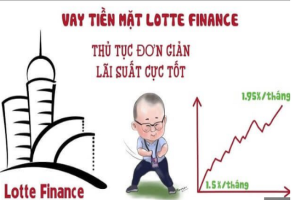 Lotte Finance vay tiền siêu dễ, lãi suất siêu rẻ